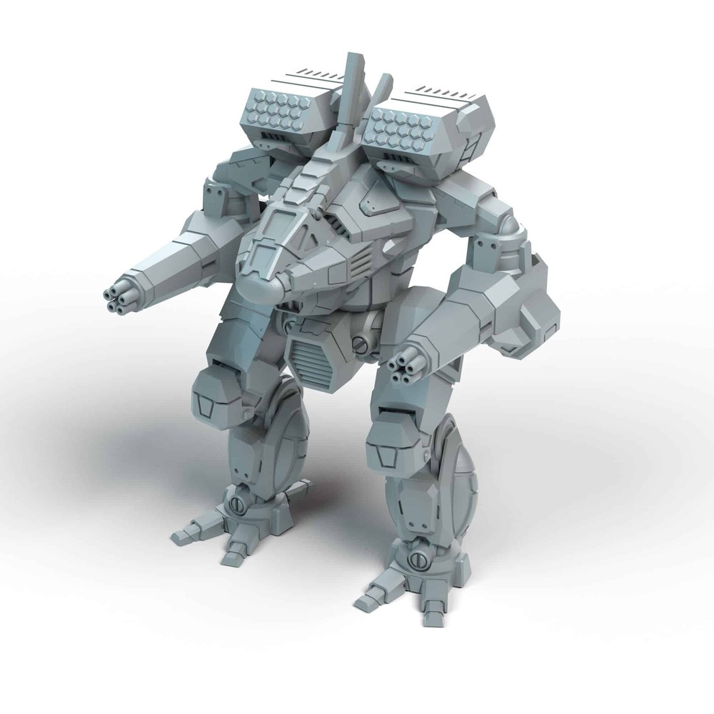 Battletech Miniature Alpha Wolf Mechwarrior CGL Scale