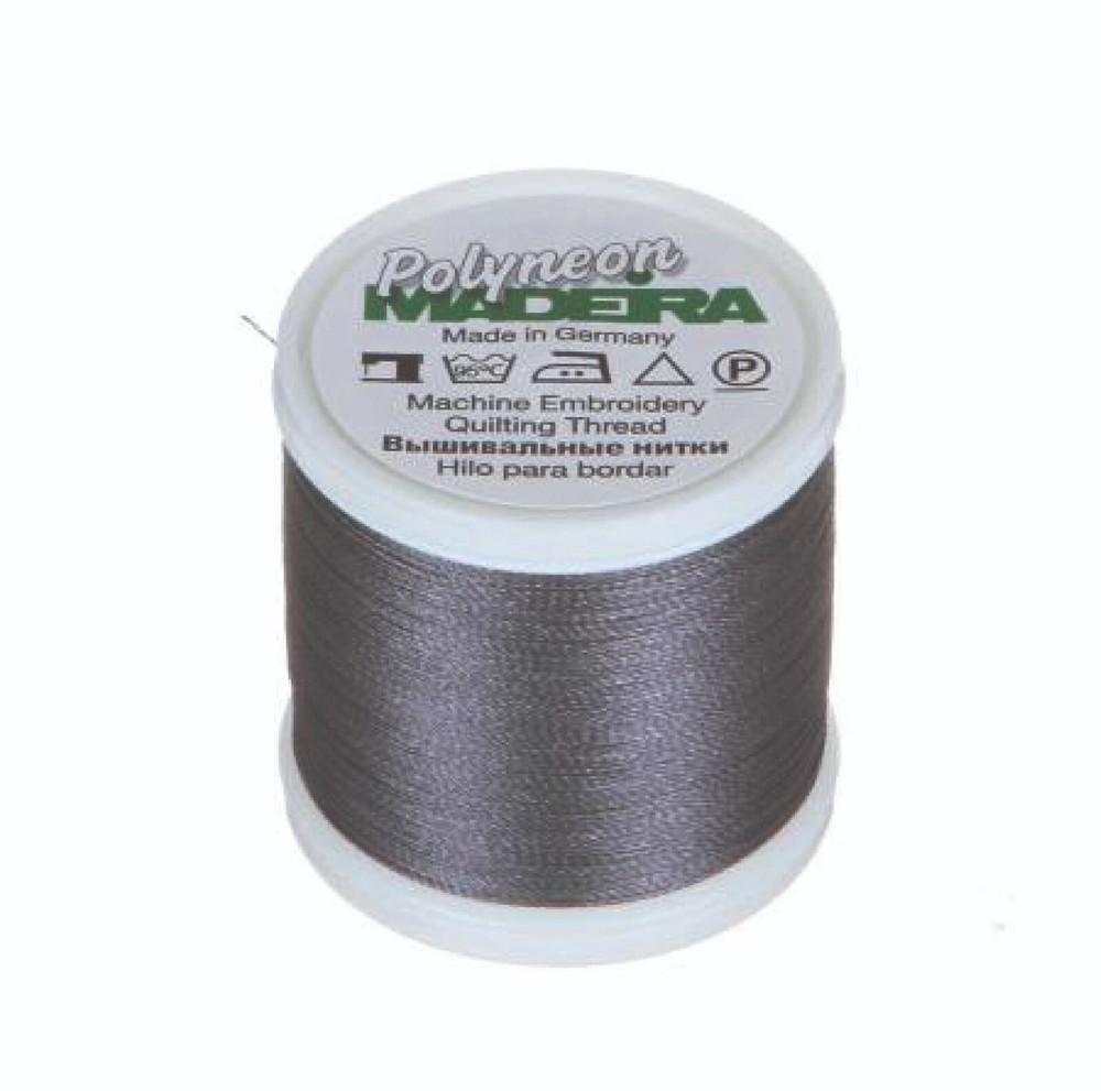 MADEIRA -- Ref. 1640 -- Lead Gray -- Polyneon Thread -- #40 -- 440 yards