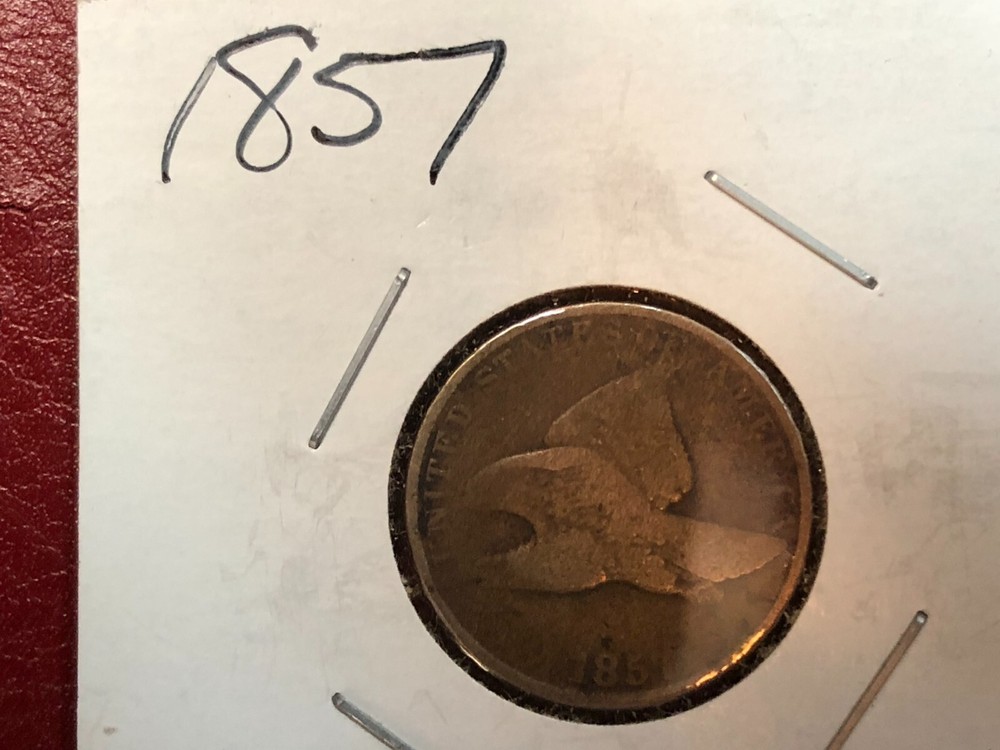 1857 flying eagle cent