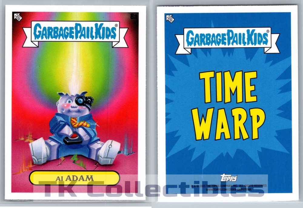 2023 Garbage Pail Kids InterGOOlactic Mayhem Time Warp 20-Card Insert Set