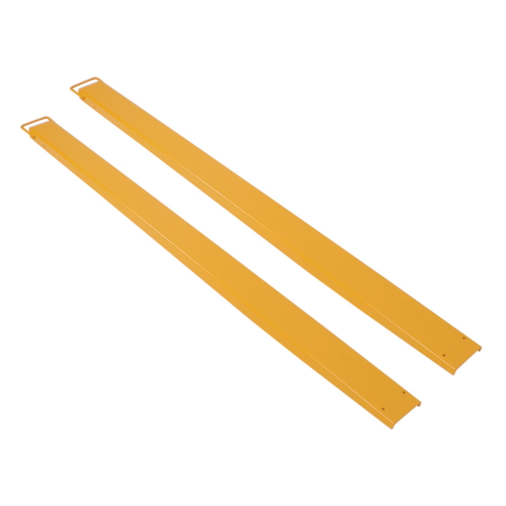 Forklift Extensions 84''*4.5" Heavy Duty Steel Pallet Fork Extensions
