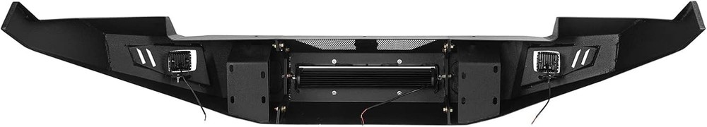 Front Bumper for Ram 1500 2009-2012 Solid Steel with D-rings LED Light