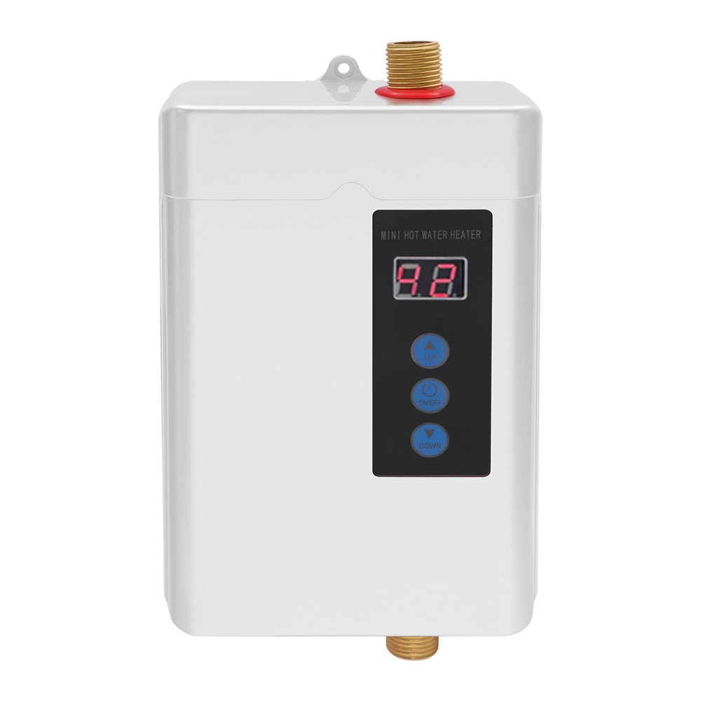4000W Electric Water Heater, Under Sink Instant Calorifier+LCD Touch Screen NEW