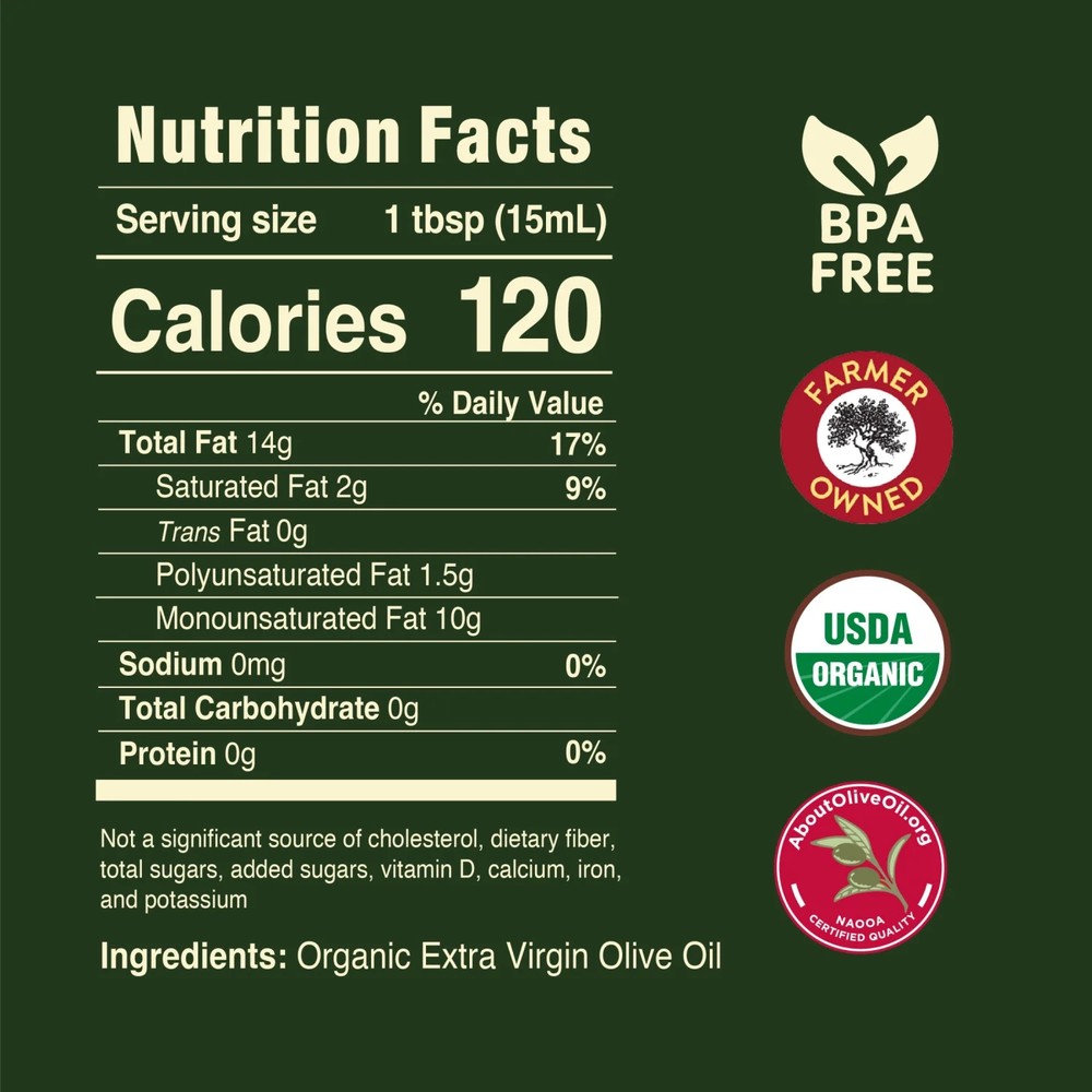 Organic Extra Virgin Olive Oil