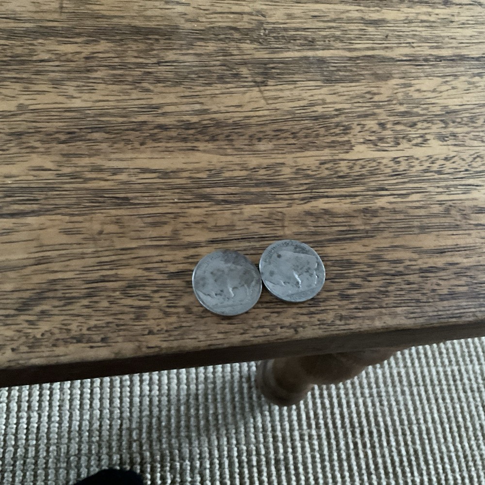 Unknown Year Buffalo Nickels Condition: 4/10 - Bad