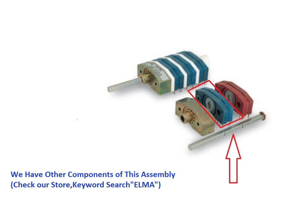 SELECTOR SWITCH, 4217-02 , ELMA, Switch housing, shorting