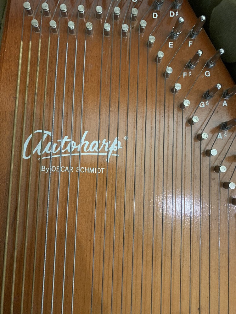 Vintage Oscar Schmidt Autoharp - Read Description.