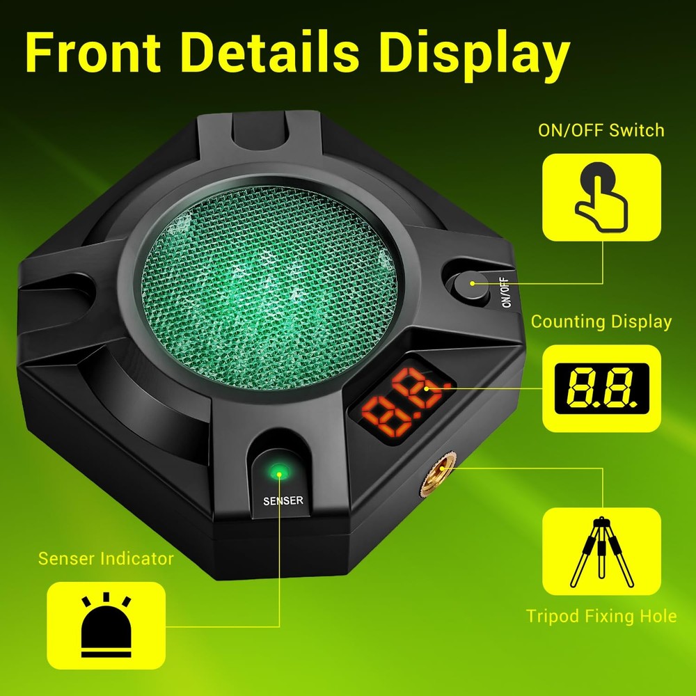 ARVAGGCY Dry Fire Training System,Laser Shooting Target,Compatible with black