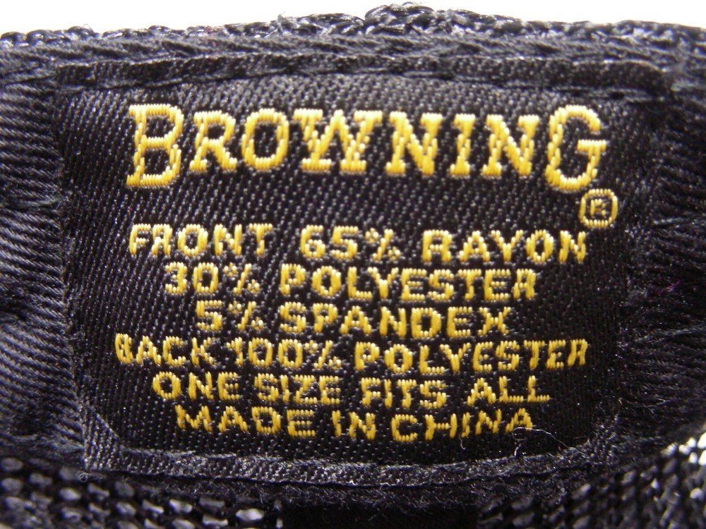 BROWNING - One Size Adjustable SNAPBACK Baseball Cap Hat!