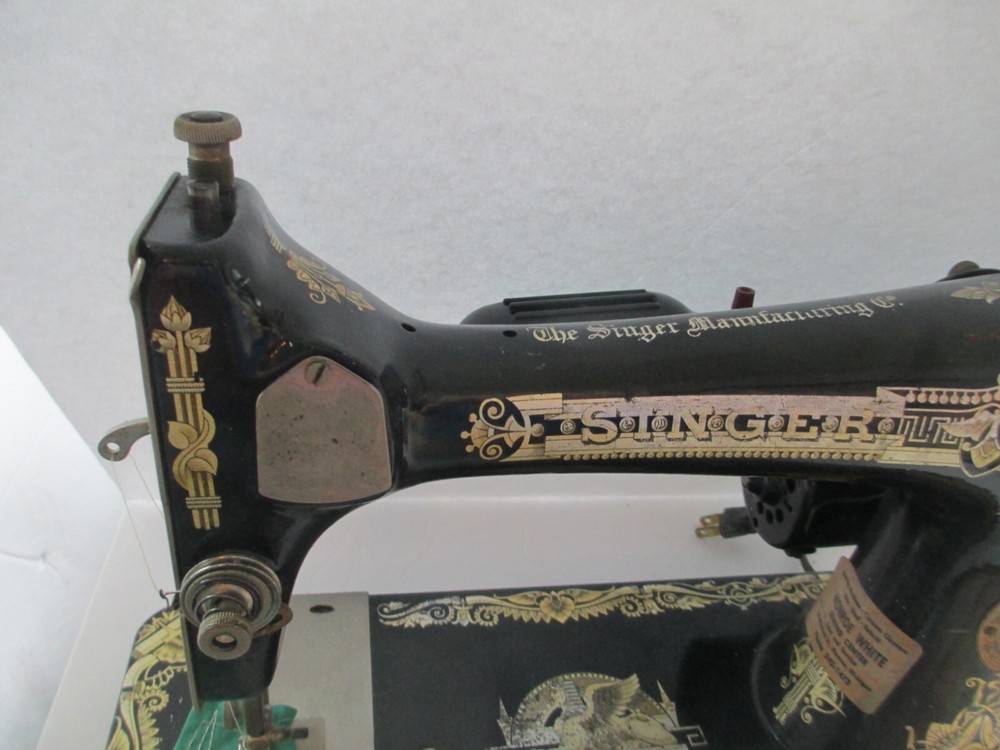 Smooth Working 1930 Singer Sphinx Sewing Machine Ser# AD038464
