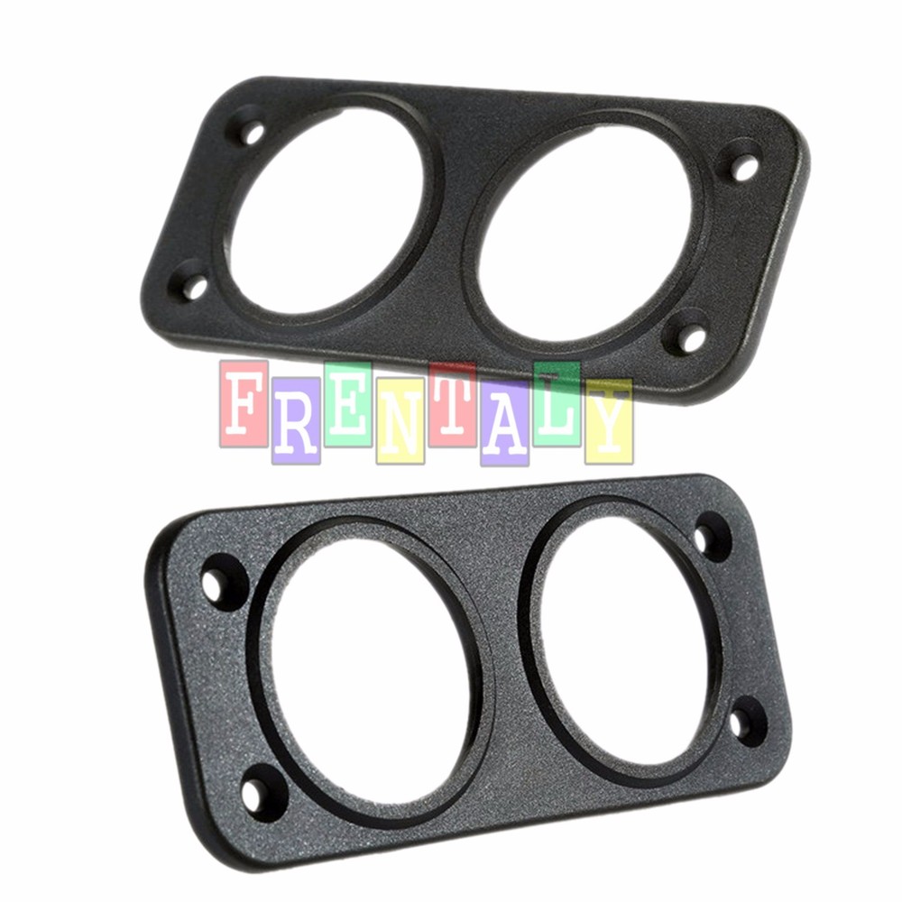 Double Flat Panel Base Power Socket Holder Driving Trailer RV Tech for ManTech