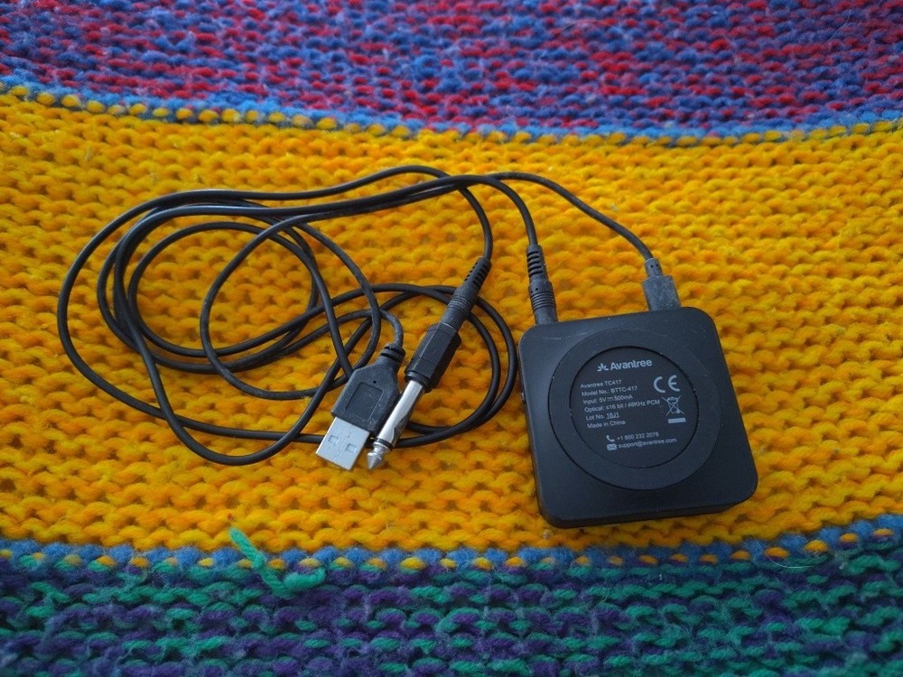 Avantree TC417 Bluetooth Transmitter Receiver BTTC-417