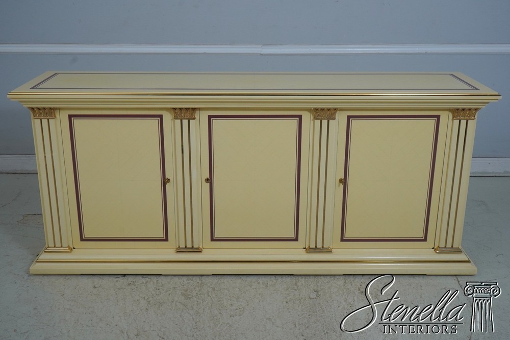 68953: Modern Design Lacquer Tessellated Inlay Sideboard