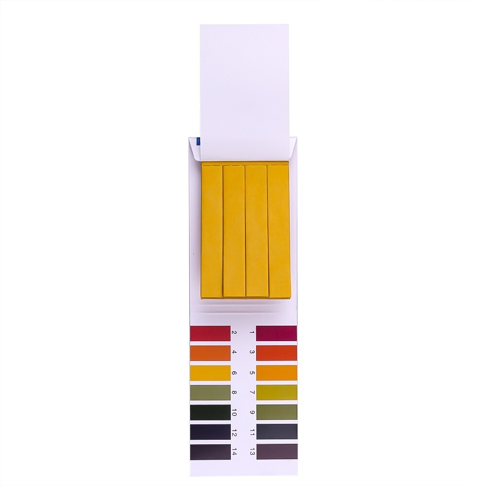Accurate pH Indicator Test Strips 80 Pack Litmus Tester for Lab Analysis