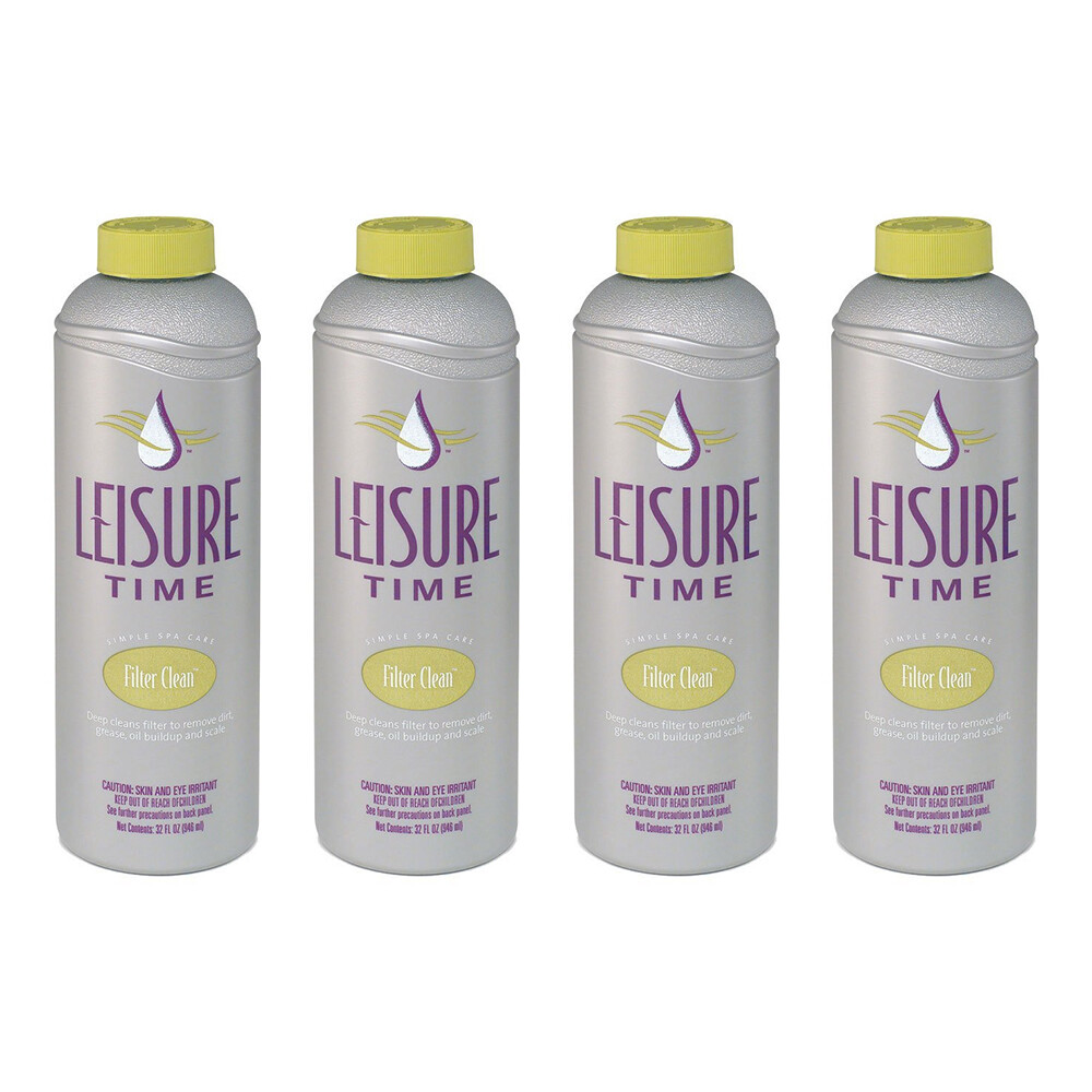 LEISURE TIME Filter Clean - Pt. (4 Pack)