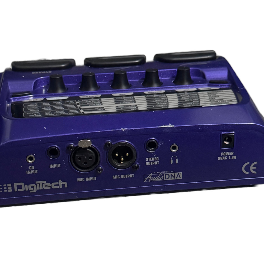 Purple Digitech Vocal 300 Effects Processor Powered By DNA