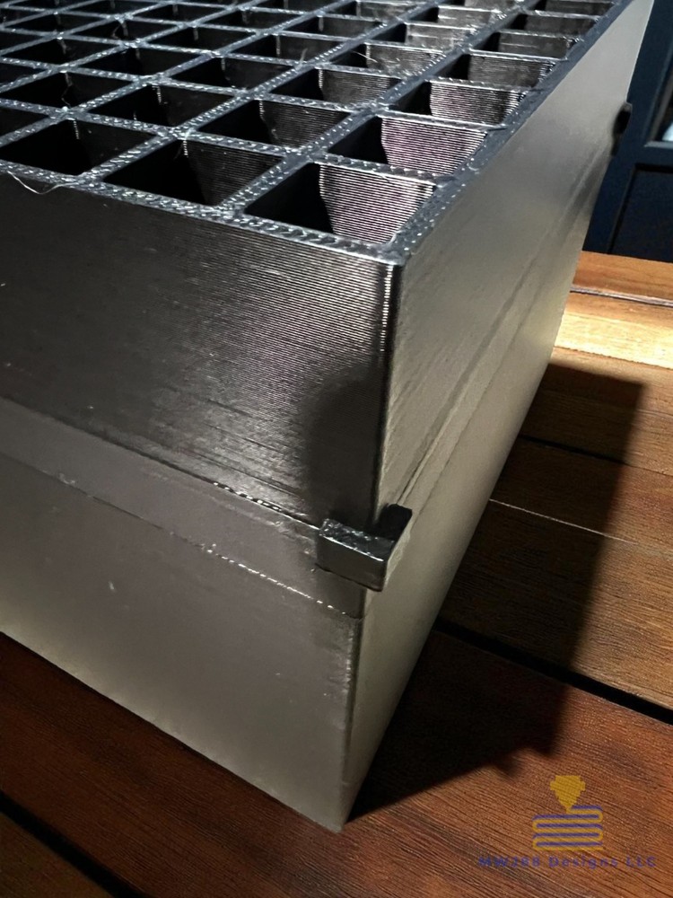 9mm Stackable Ammo Storage Box Tray - 100rd Round - Multiple Colors Available!