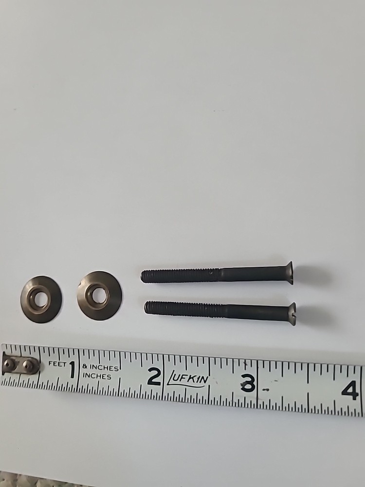 CVA Hawken Lock Plates Screws .50 Cal Muzzleloader Black Powder Washers