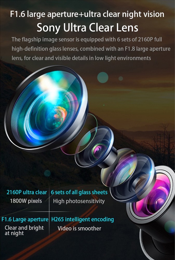 4K Wifi DVR Dash Cam Camera for BMW 1 3 Series E81 E82 E87 E88 E90 E91 E92 E93