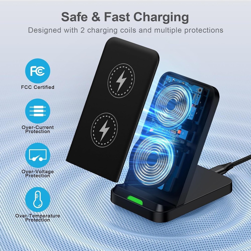 Mobile Phone Wireless Charger Multi-function Universal Adapter