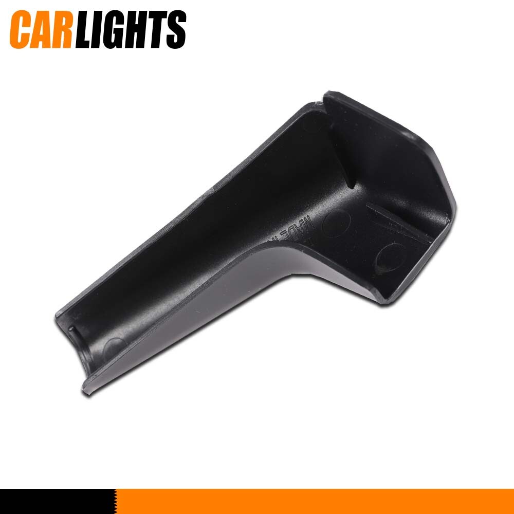 4PCS RV Rain Gutter Spout Long Version Black Left & Right Driver & Passenger