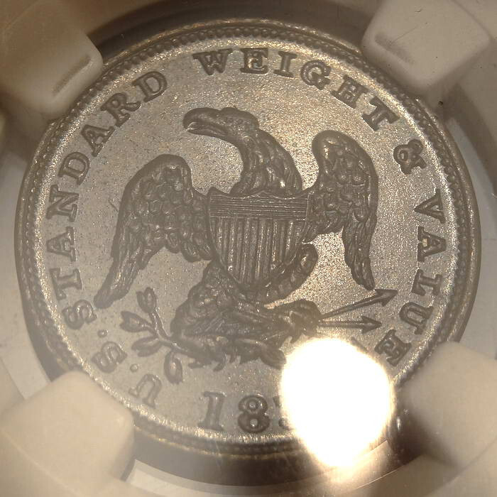 1837 Half Cent Token, HT-73, Choice Uncirculated, NGC MS-64BN, Nice