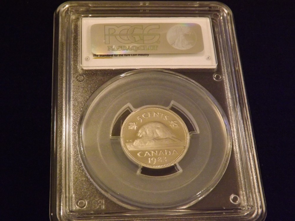 1983 5C Canada PCGS PR 69