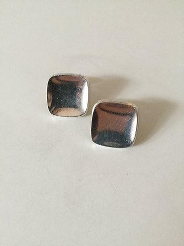 Bent Knudsen Sterling Silver Silver Cuff Links No 10