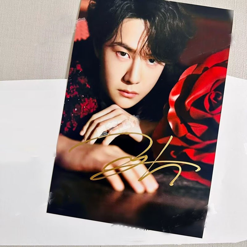 Wang Yibo 马年春晚 Autographed Signed Photos Collection