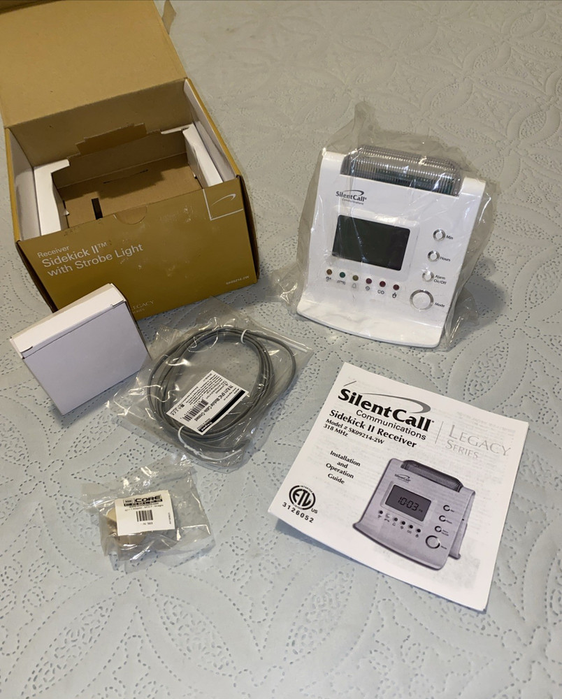 SilentCall Legacy Series Communications Receiver Sidekick II with Strobe Light