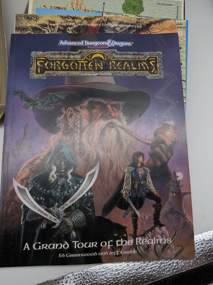 FORGOTTEN REALMS CAMPAIGN SETTING 1993 Dungeons & Dragons 2nd Ed