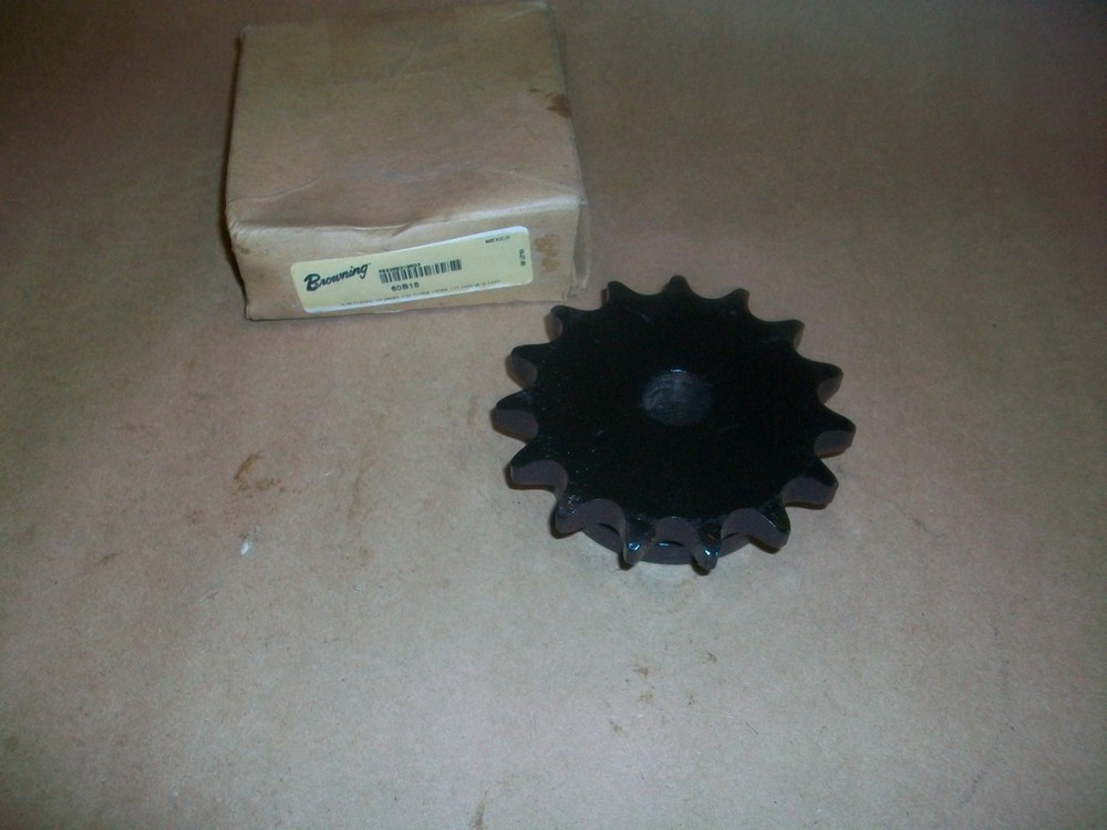 Browning 60B15 Sprocket, #60, 15Teeth, 3/4" Plain Bore   NEW