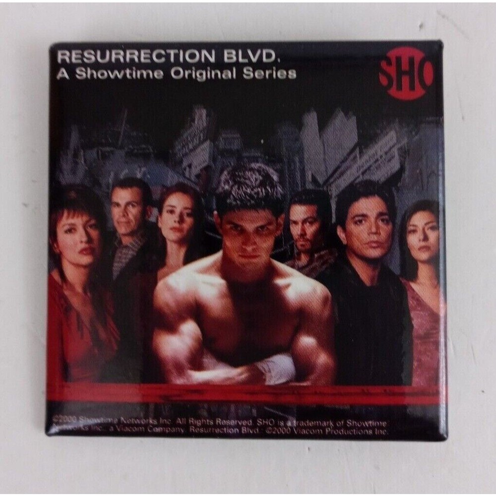 Resurrection Blvd. Showtime Promo Button Pin