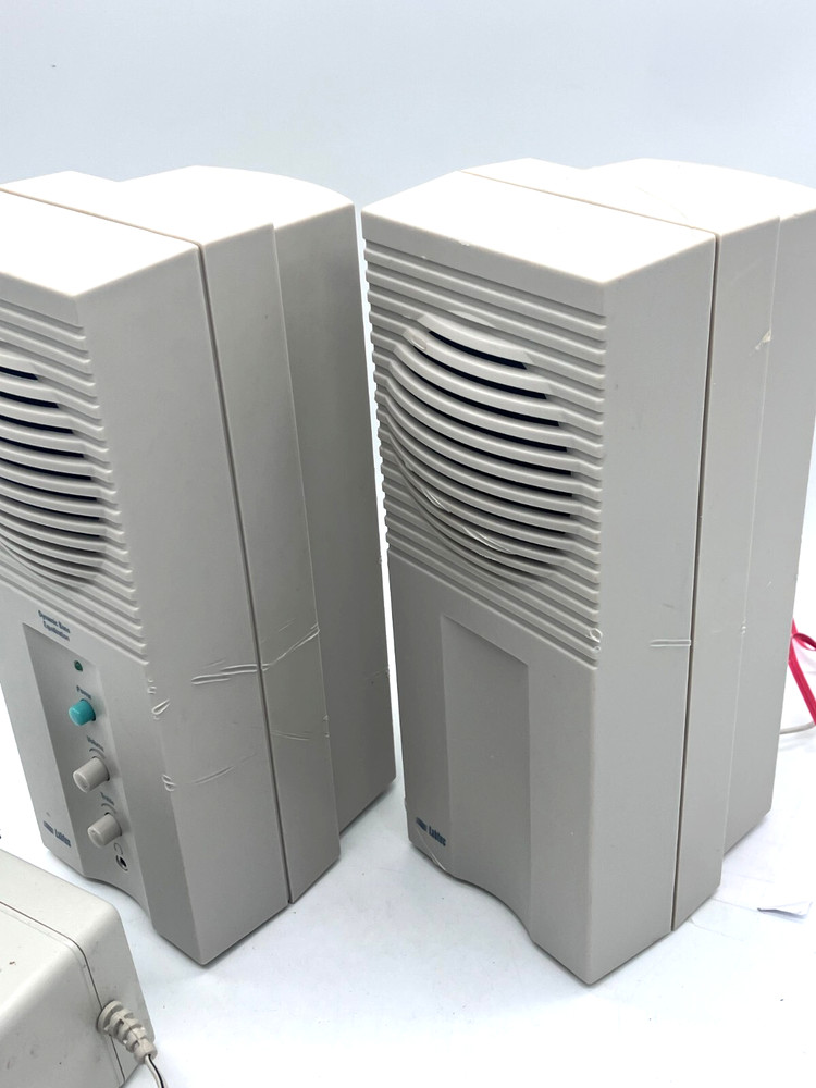 Labtec 2-Piece Speaker System LCS-1020 includes Power Cord