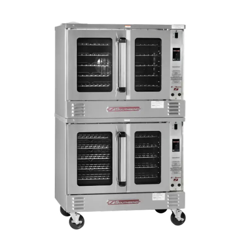 Southbend PCG100S/SI Platinum Double Stack Standard Depth Gas Convection Oven