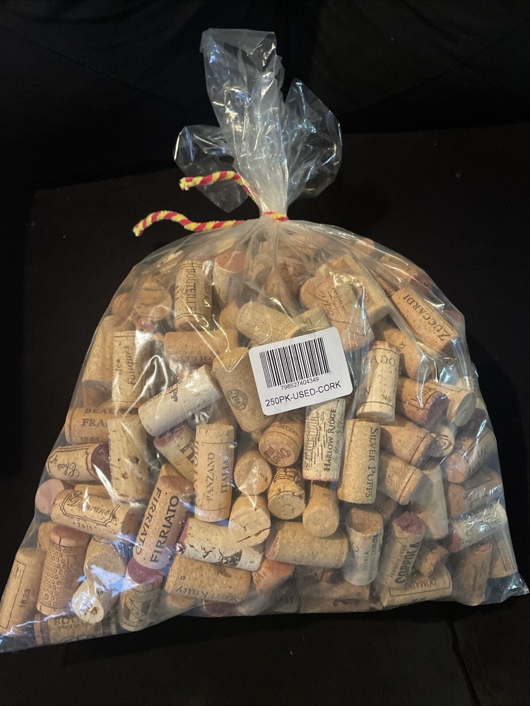 Assorted Wine Bottle Corks Lot 237 Crafts Crafting Tricky Tray Gift Pull