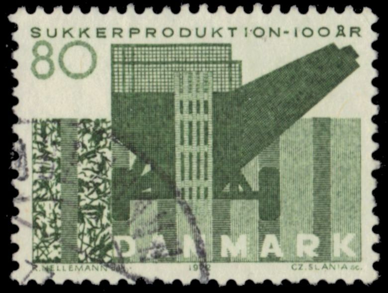 DENMARK 487 - Danish Sugar Production Centenary (pb36307)
