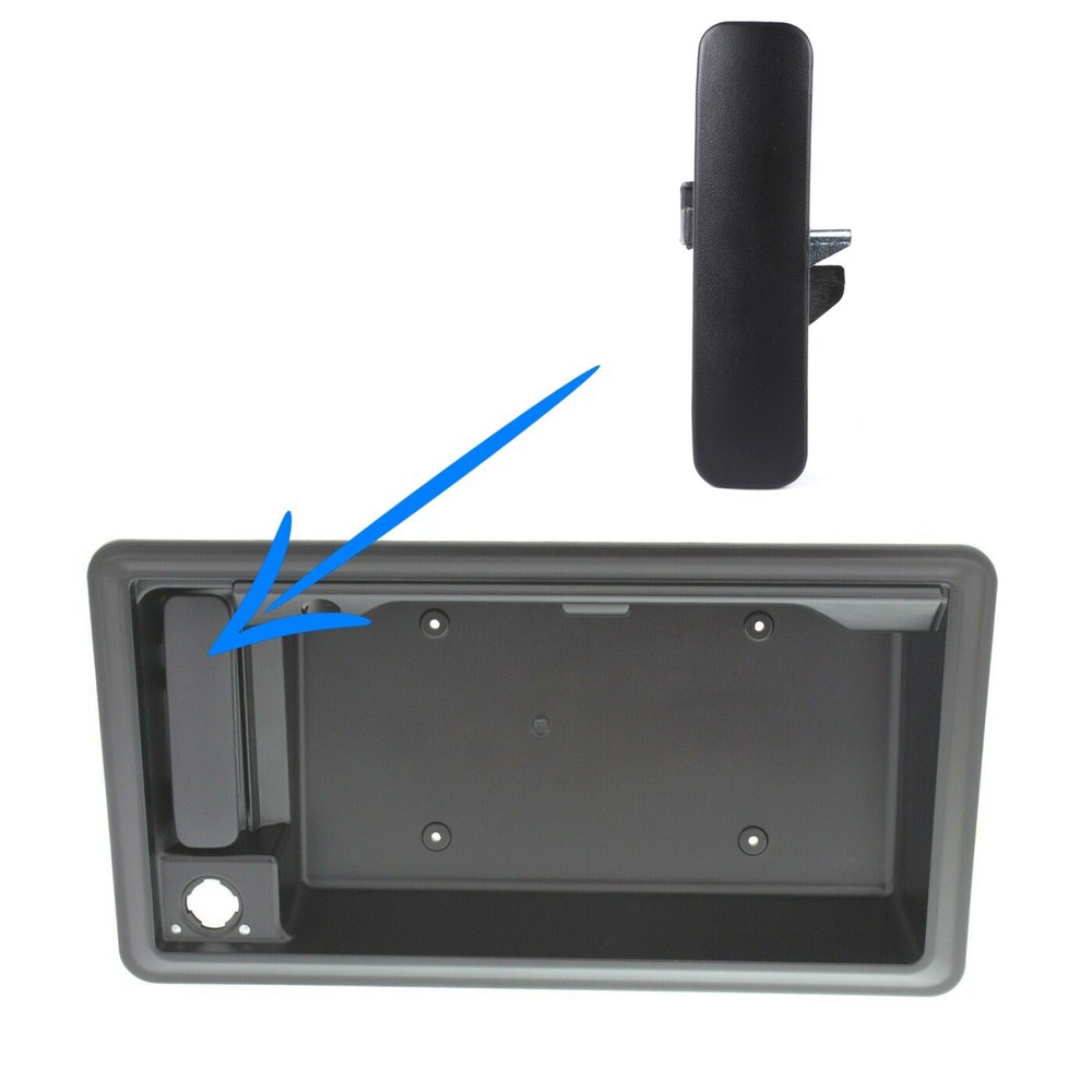 NEW Rear License Plate Cargo Door Handle for 1992-2014 Ford E150 E250 E350 E450