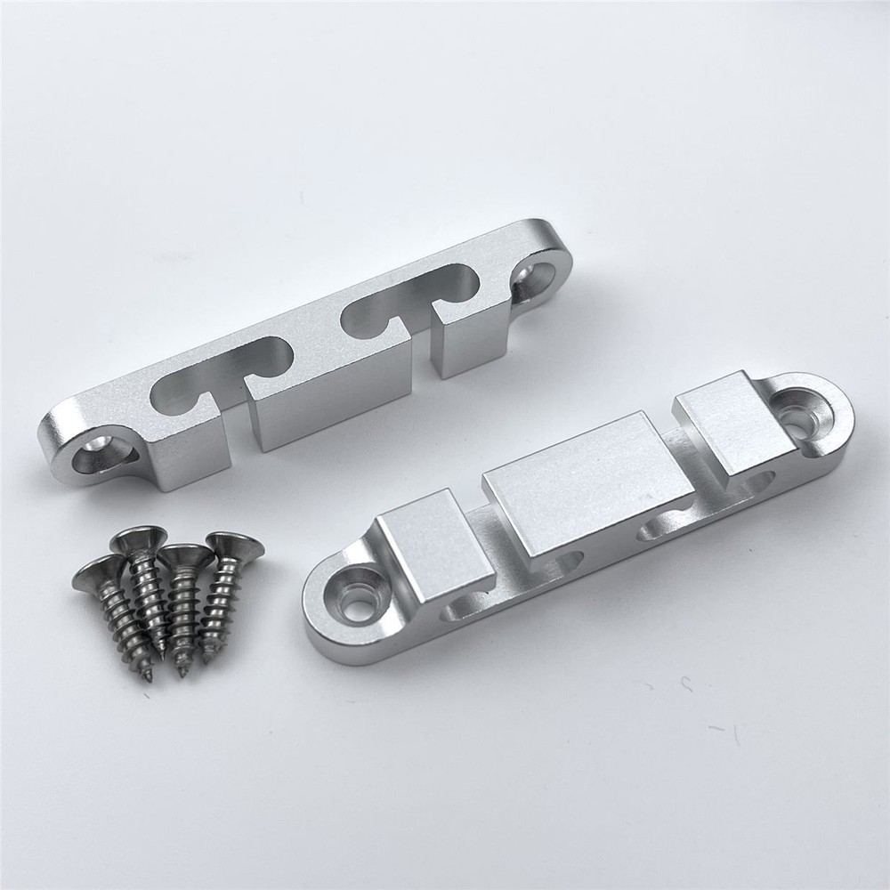 2×Aircraft Aluminum 4 String Bass String Retainer String Guide Fit Hipshot 4SRCR