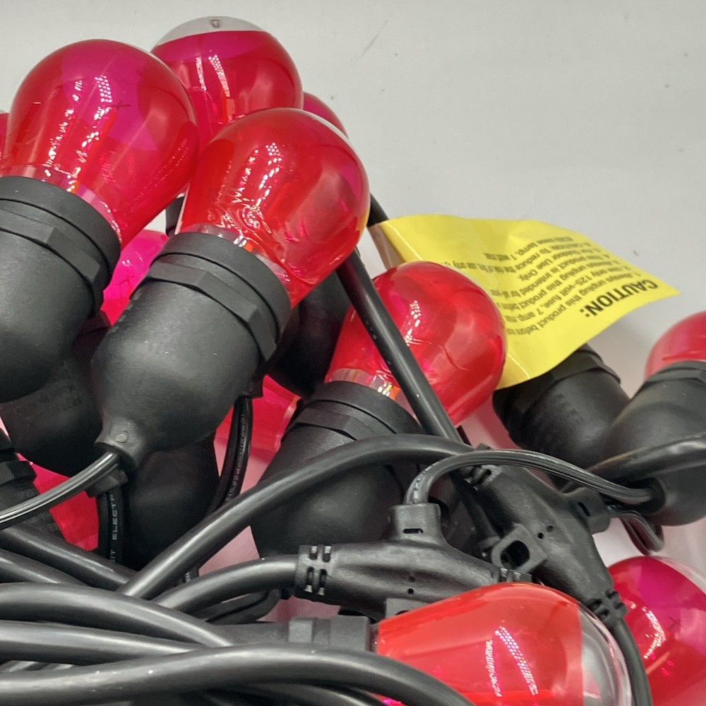 Hampton Bay Shatterproof Filament String Lights - 48ft