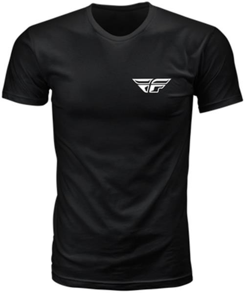 Fly Racing 354-0404S Fly Staple Tee Black Small