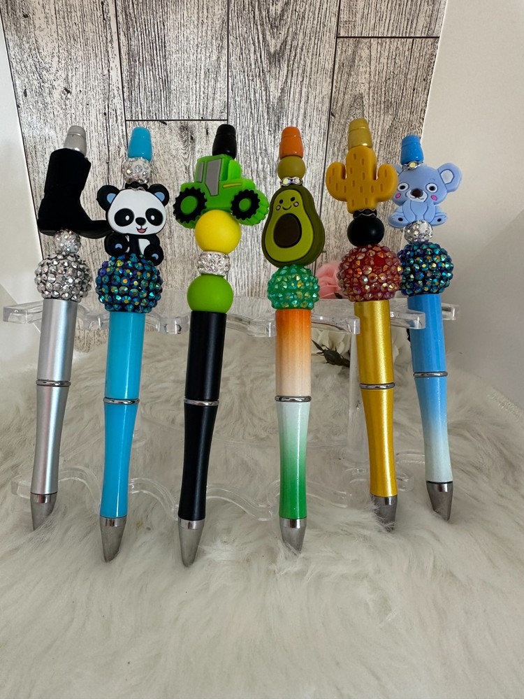 Handmade Pens fun beaded