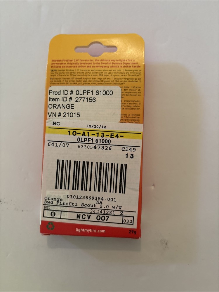 LIGHT MY FIRE FIRESTEEL 2.0 SCOUT