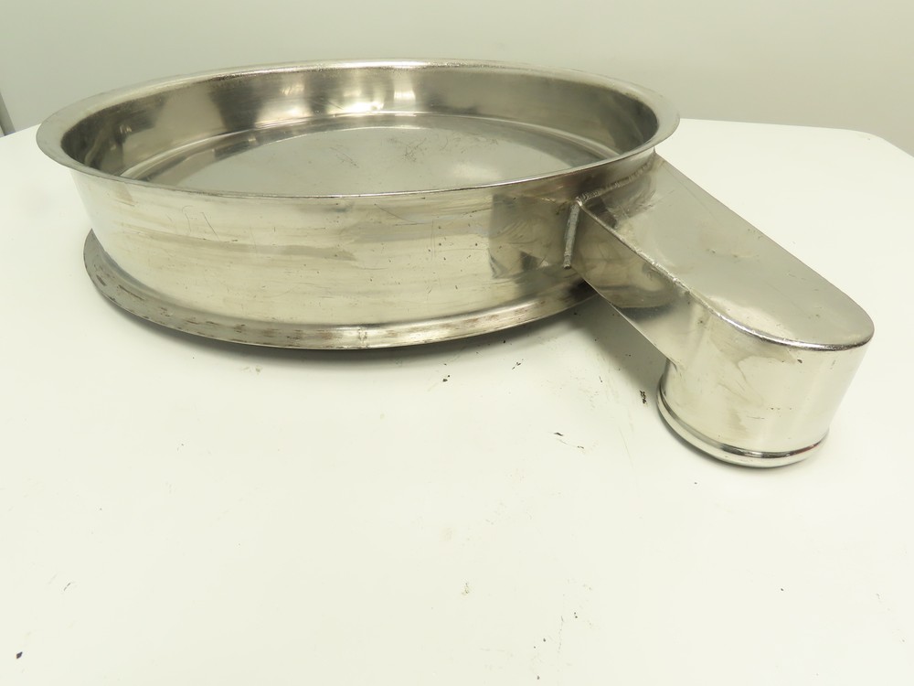 20" Compact Sieve Vibratory Screen Sifter Diversion Pan, Russell Finex Style