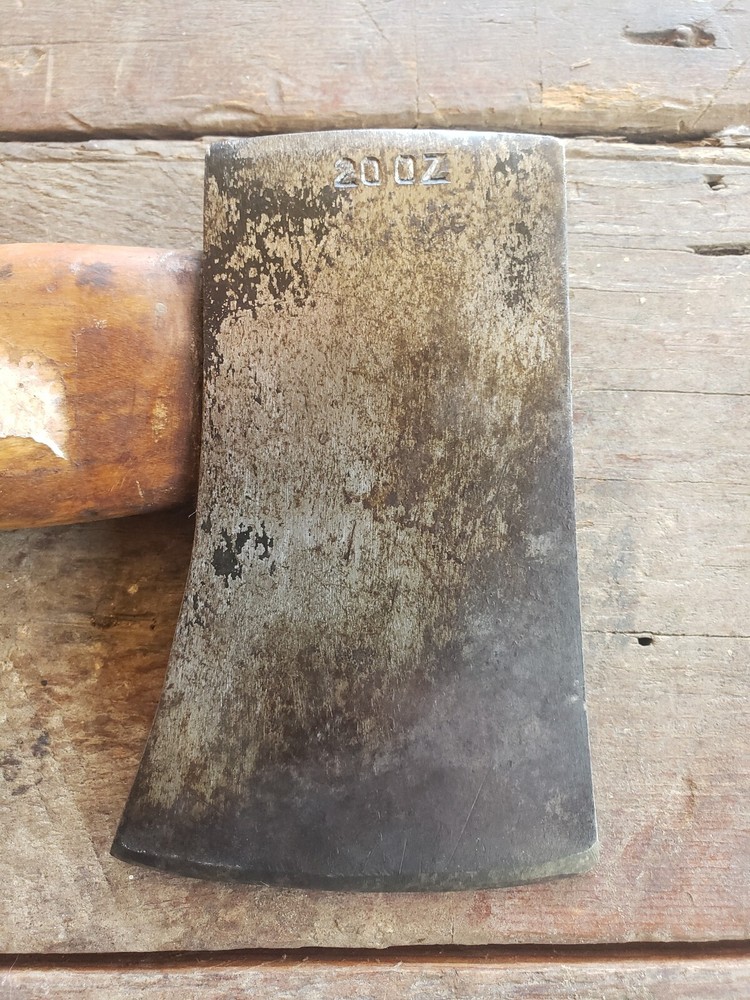 U.S. GENERAL 20oz. HATCHET AXE ORIGINAL HANDLE + LABEL
