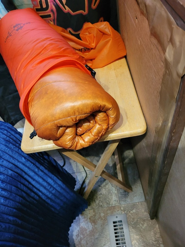 Zpacks Classic Sleeping Bag - Size: Broad, Medium, Orange 20 Degree