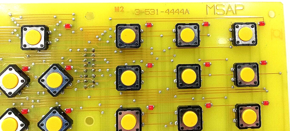 MILACRON CINCINNATI MILACRON 3-531-4444A PC BOARD KEYPAD OPERATOR PANEL
