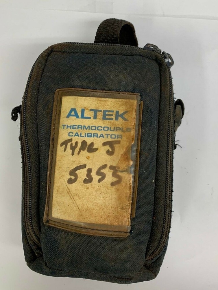 TransCat Altek 22754T Thermocouple Calibrator Type J Process