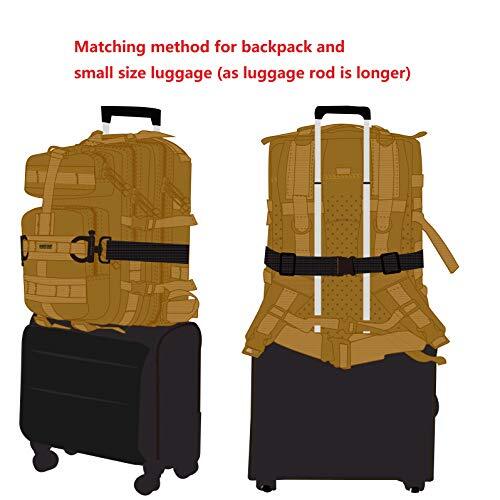 Adjustable Utility Luggage Straps Travel Bag Accessories with Quick-Release