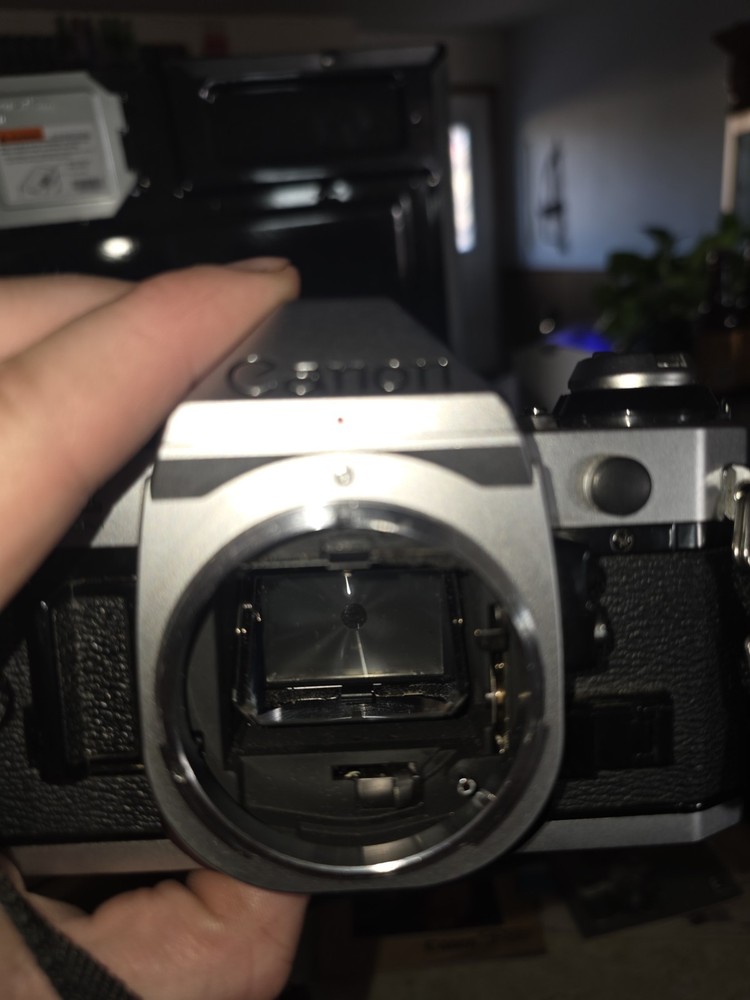 Canon AE-1 Program 35mm Manual SLR Camera